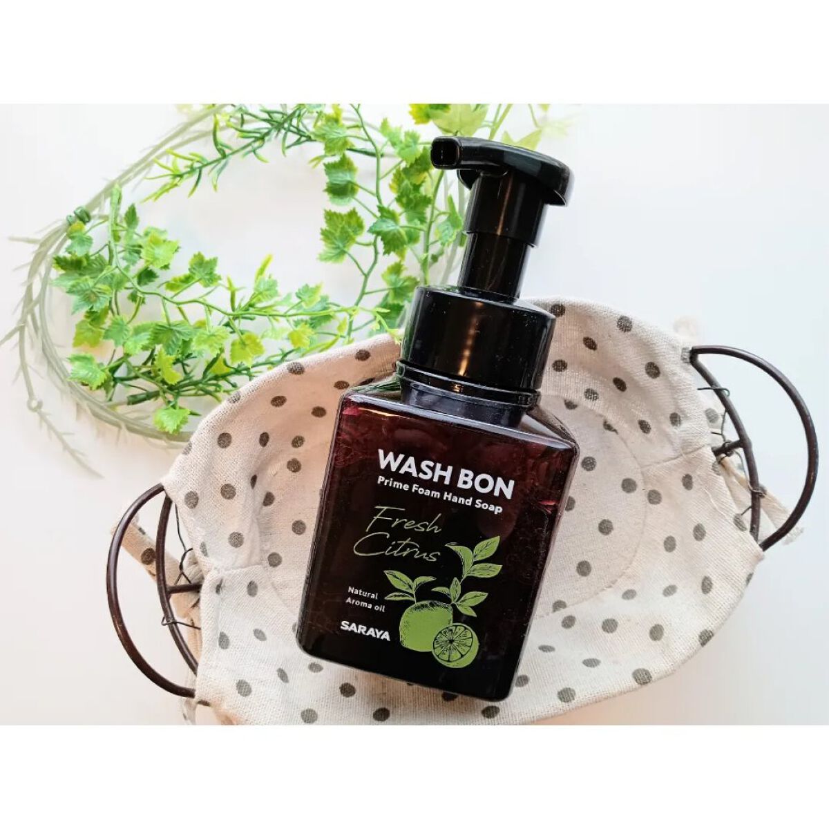 ウォシュボン ハーバル薬用ハンドソープ/サラヤ/ハンドソープを使ったクチコミ（1枚目）