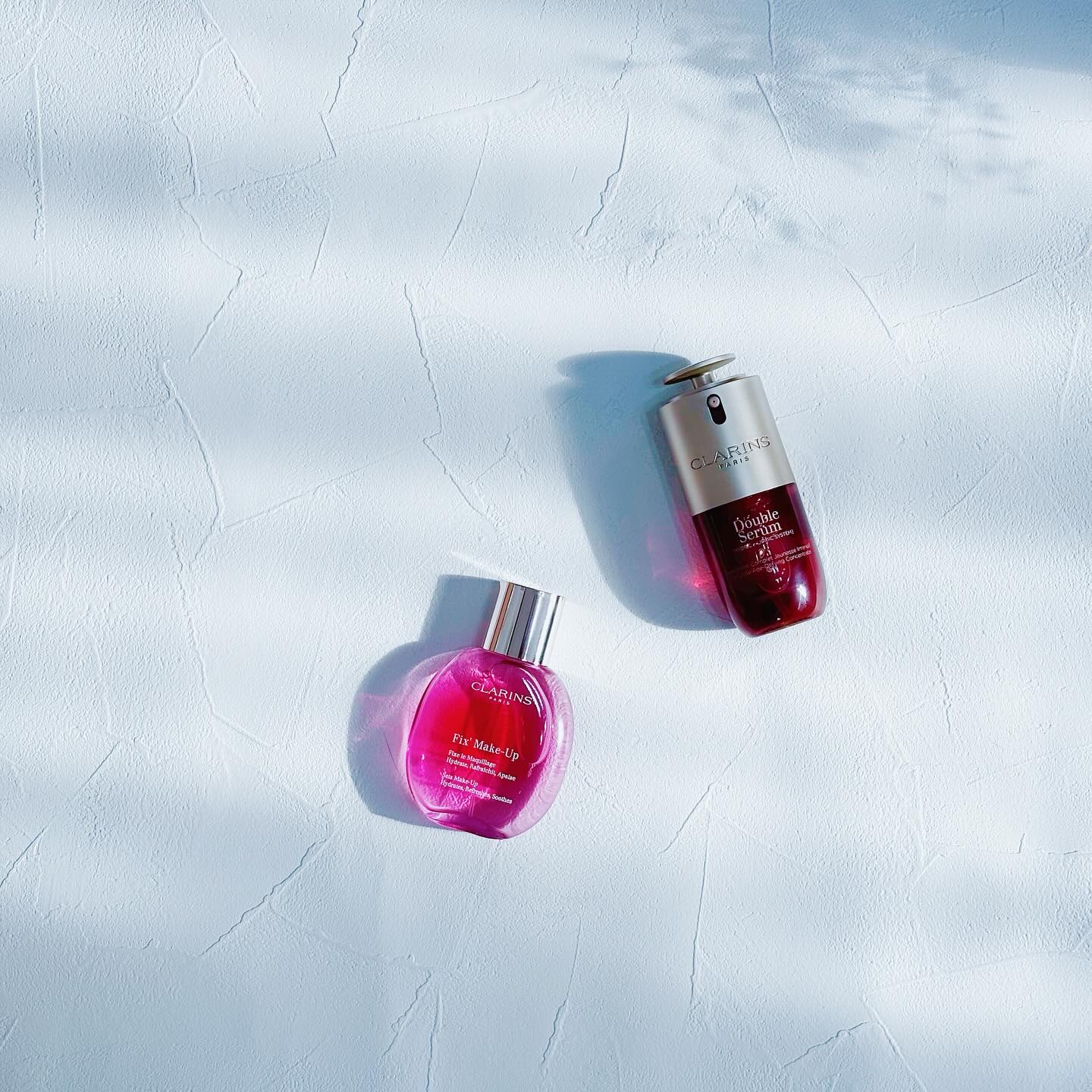 フィックス メイクアップ N/CLARINS/ミスト状化粧水を使ったクチコミ（1枚目）