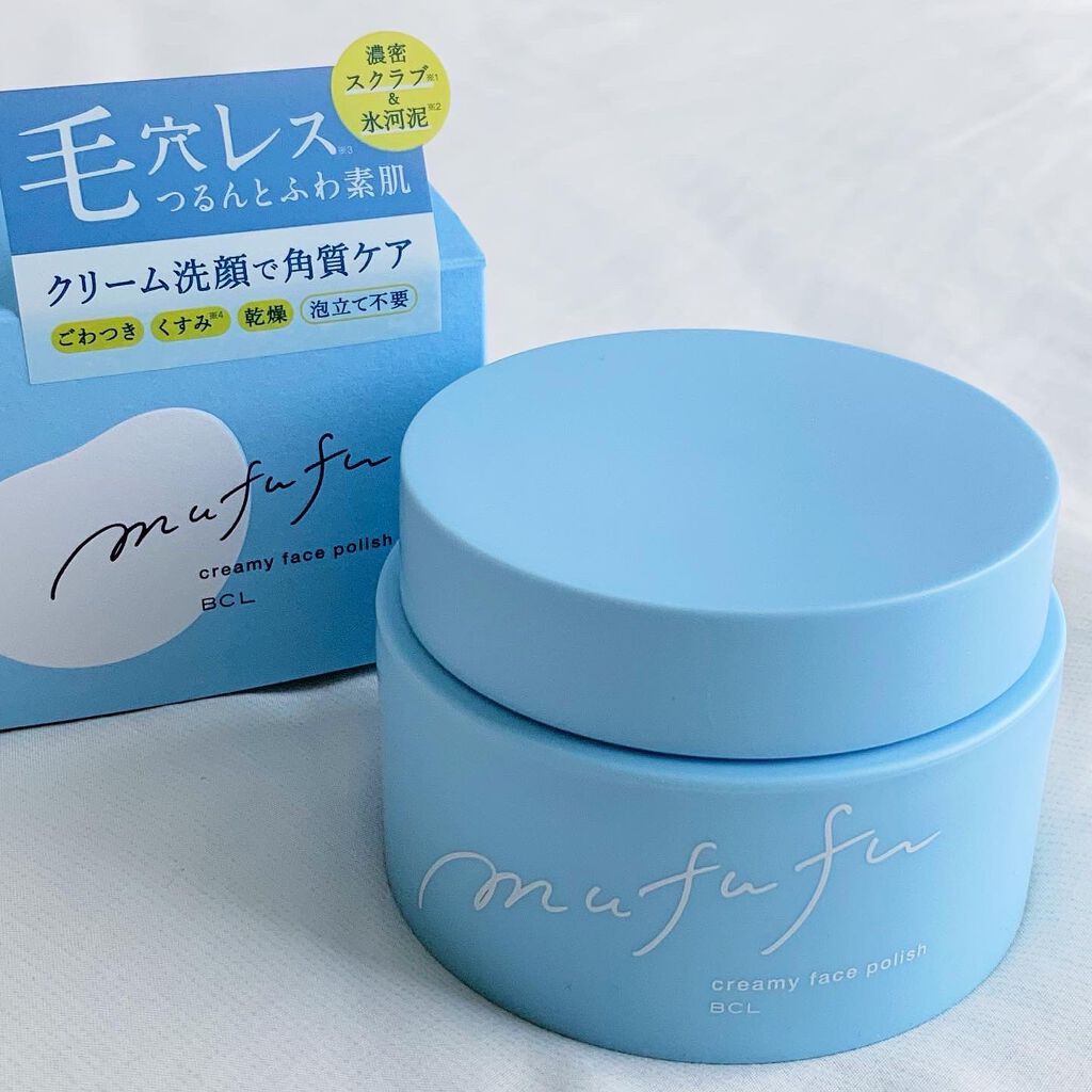 クリーミーフェイスポリッシュ/ムフフ/洗顔フォームを使ったクチコミ(2枚目)