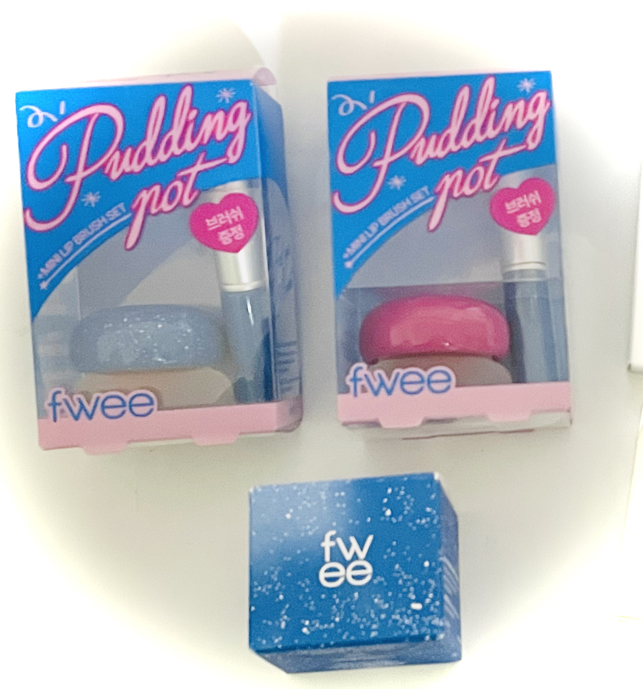 リップアンドチーク ブラーリープリンポット/fwee/口紅を使ったクチコミ（1枚目）