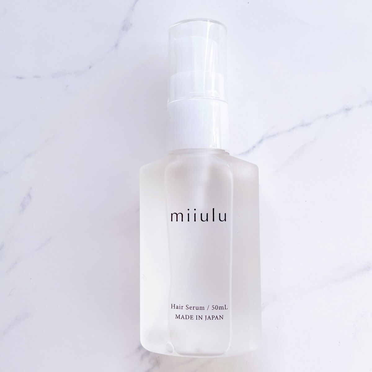 ヘアセラム/miiulu<ミウル>/アウトバストリートメントを使ったクチコミ(3枚目)