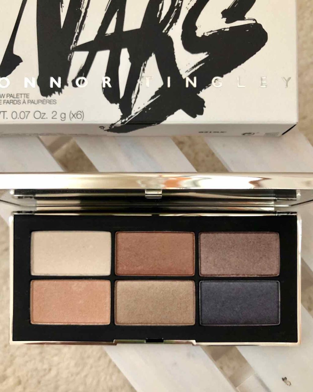 コナーティングリー アイシャドウパレット/NARS/アイシャドウパレットを使ったクチコミ(2枚目)