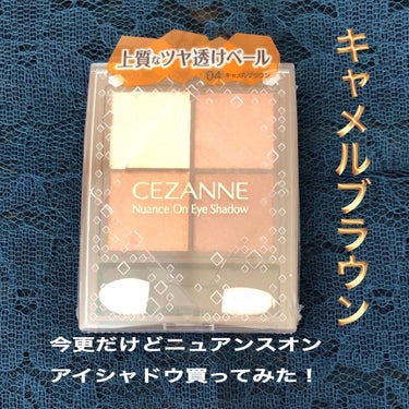 ニュアンスオンアイシャドウ/CEZANNE/パウダーアイシャドウを使ったクチコミ（1枚目）