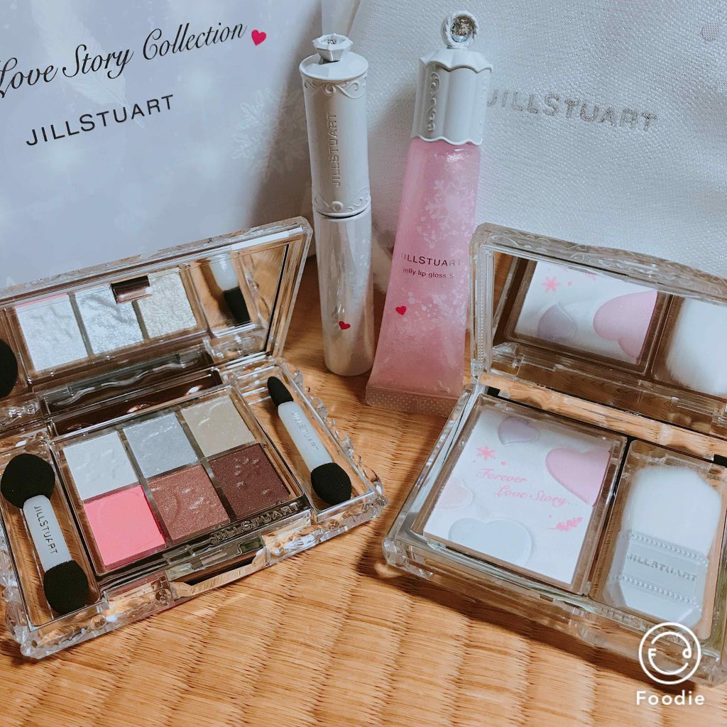 ホワイトラブストーリー コレクション (クリスマスコフレ 2018)/JILL STUART/メイクアップキットを使ったクチコミ(3枚目)