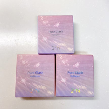 ピュアグラッシュ ハイライター/2aN/パウダーハイライトを使ったクチコミ(4枚目)