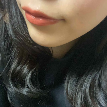 ラスティンググロスリップ/CEZANNE/口紅を使ったクチコミ(2枚目)