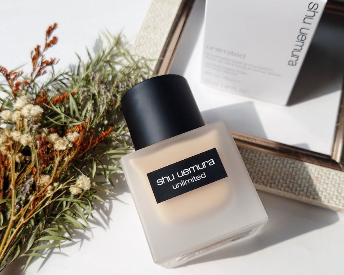 （旧）アンリミテッド ラスティング フルイド/shu uemura/リキッドファンデーションを使ったクチコミ（1枚目）