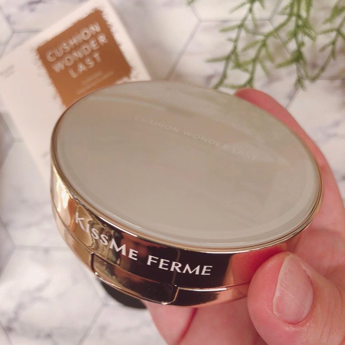 キスミー フェルム クッションワンダーラストSP/キスミー フェルム/クッションファンデーションを使ったクチコミ(4枚目)