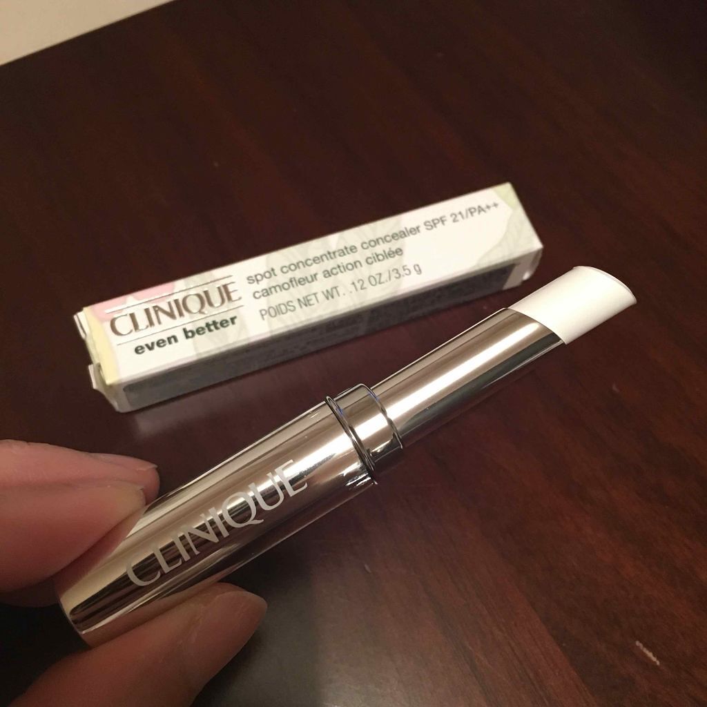 イーブン ベター スポッツ コンセントレート コンシーラー 21/CLINIQUE/スティックコンシーラーを使ったクチコミ(1枚目)