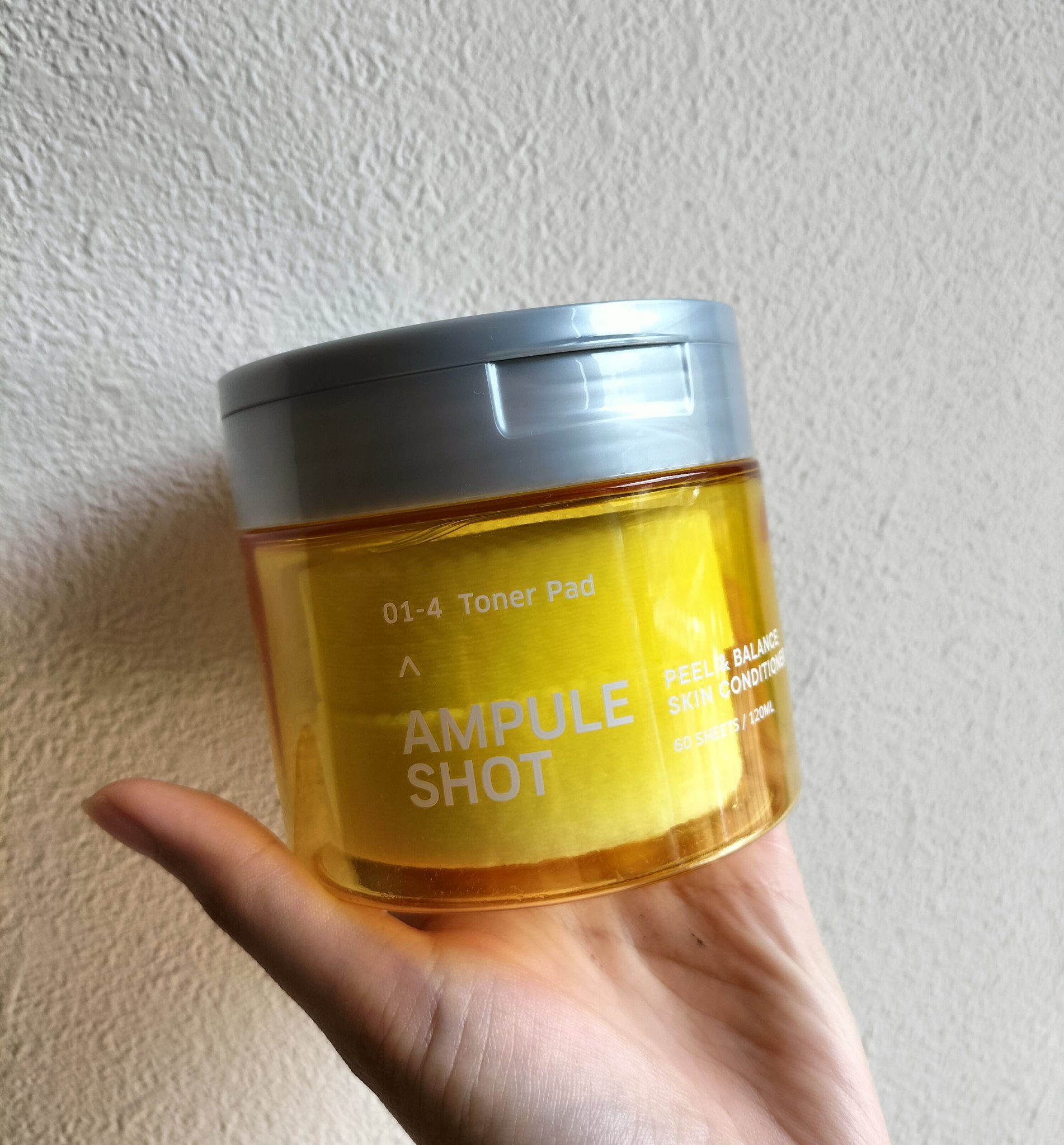 ピール&バランス スキンコンディショナー トナーパッド/AMPULE SHOT/ピーリングを使ったクチコミ（1枚目）