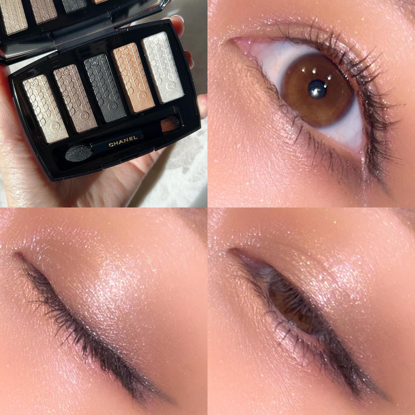 ルミエール グラフィック/CHANEL/アイシャドウパレットを使ったクチコミ(4枚目)