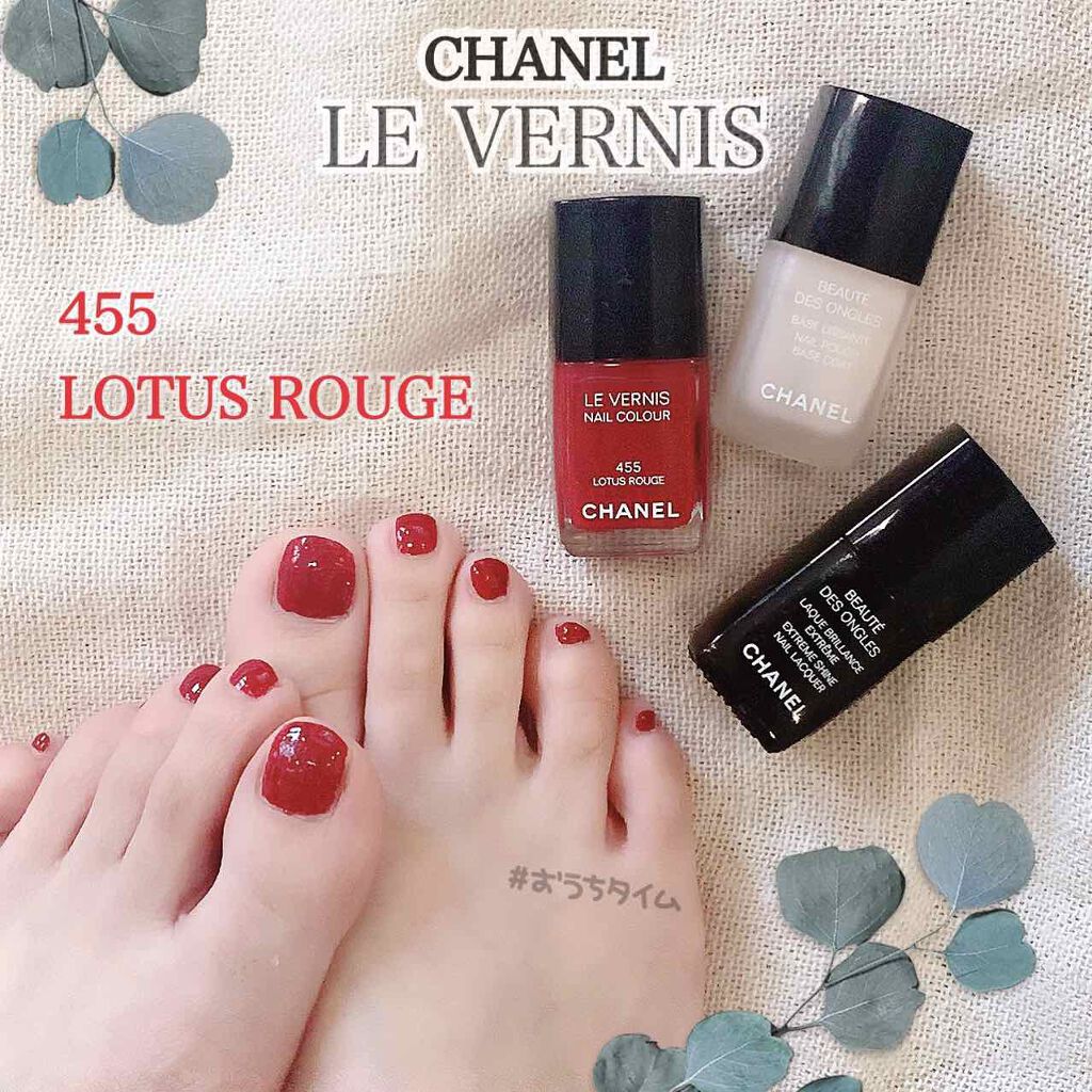 ヴェルニ Chanelを使った口コミ 今日は久しぶりにセルフネイルでペディキュア By ばらしらたま 混合肌 30代後半 Lips