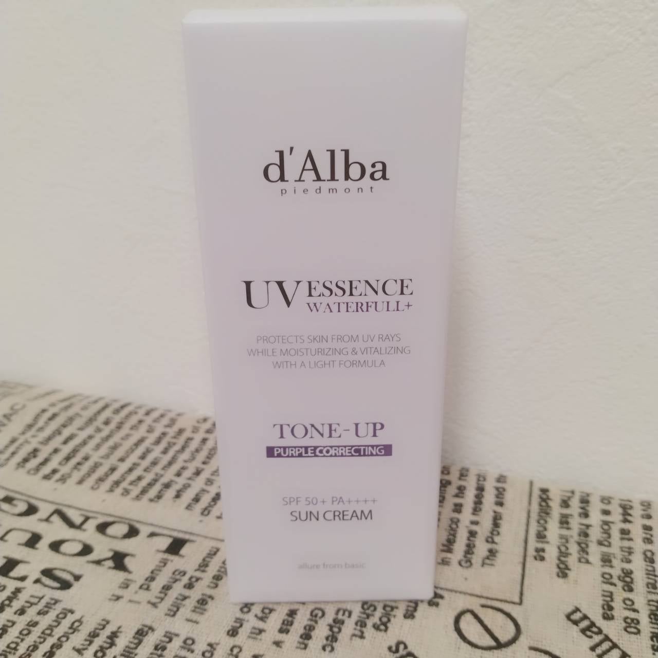 ウォータフルトーンアップサンクリーム/ダルバ/日焼け止めクリームを使ったクチコミ(2枚目)