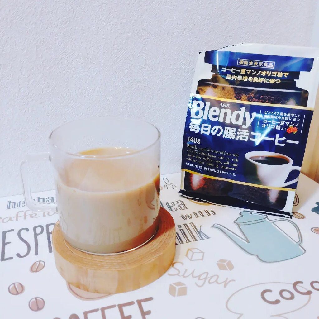 毎日の腸活コーヒー/ブレンディ/ドリンクを使ったクチコミ(1枚目)