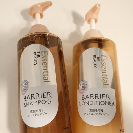 ザビューティ 髪のキメ美容素髪を守る バリアシャンプー/コンディショナー/エッセンシャル/シャンプー・コンディショナーを使ったクチコミ(1枚目)