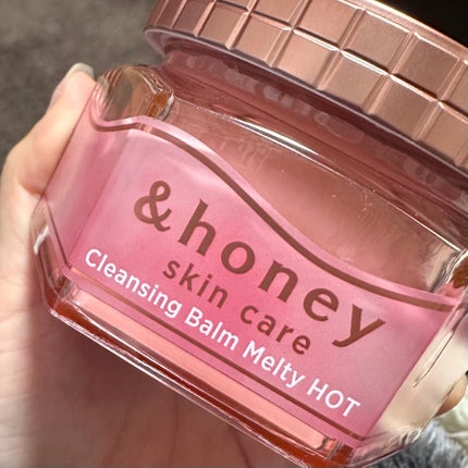 &honey クレンジングバーム メルティ ホット/&honey/クレンジングバームを使ったクチコミ(1枚目)