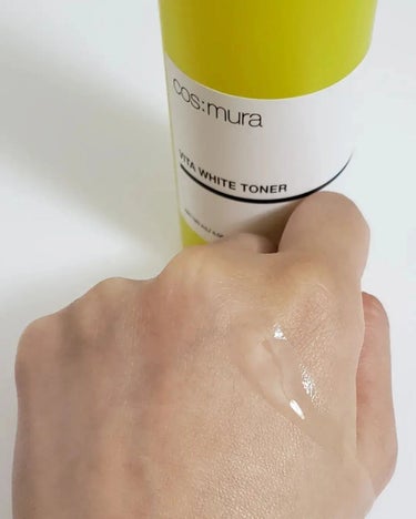 ビタホワイトトナー/cos:mura/化粧水を使ったクチコミ（3枚目）