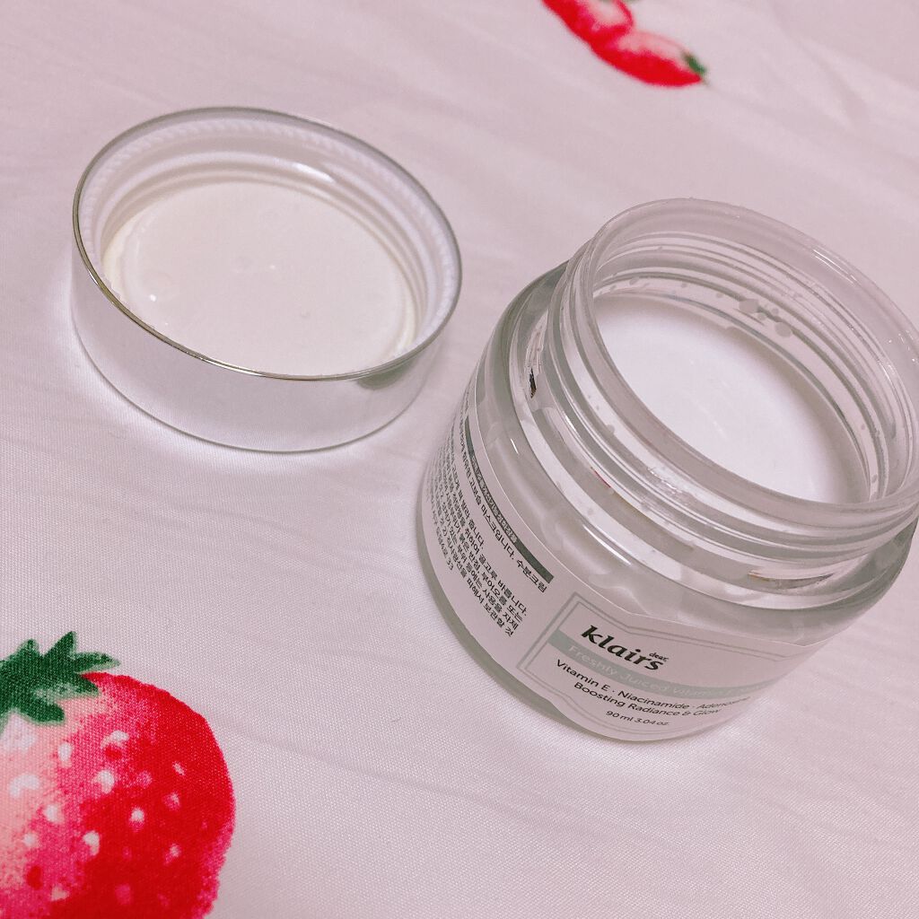 フレッシュリージュースドビタミンEマスク(90g)/Klairs/フェイスクリームを使ったクチコミ(1枚目)