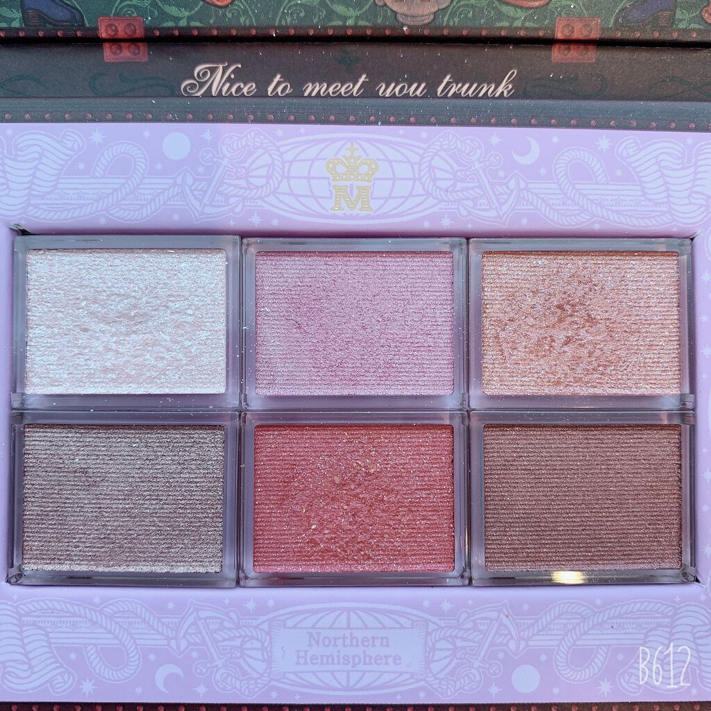 ナイストゥミーチュートランク VI 北半球/MAJOLICA MAJORCA/アイシャドウパレットを使ったクチコミ（3枚目）