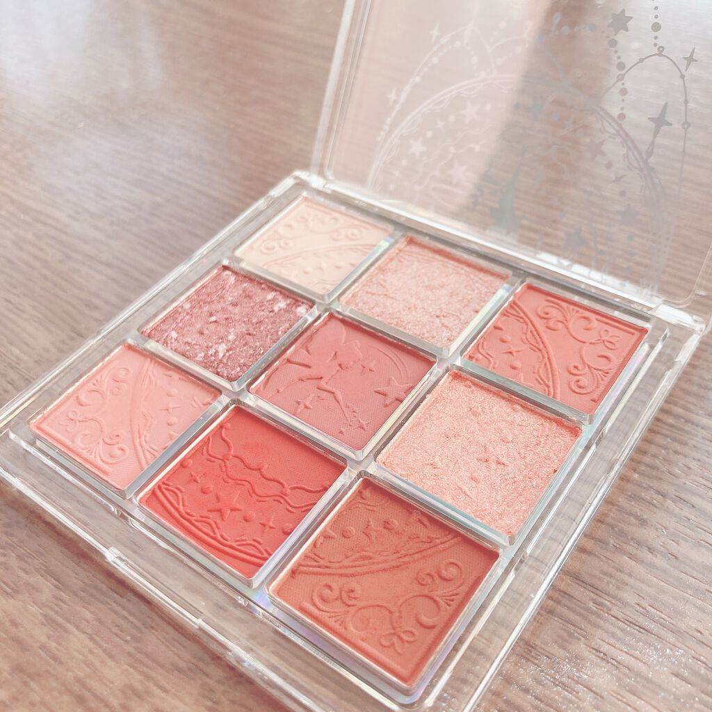 クォーツ 9色アイシャドウパレット(ドリームランドアイシャドウ)/ZEESEA/アイシャドウパレットを使ったクチコミ（3枚目）