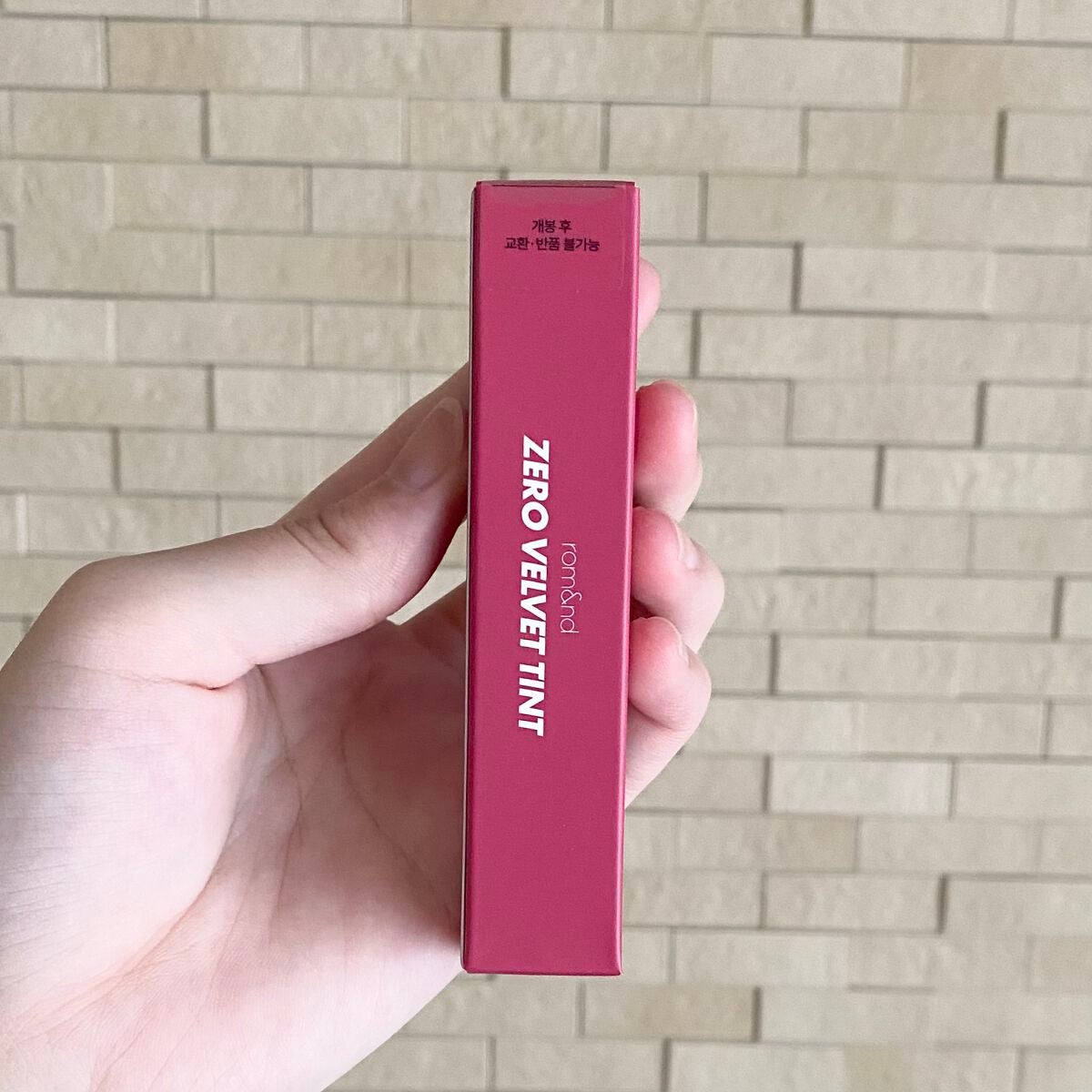 ゼロベルベットティント/rom&nd/リップティントを使ったクチコミ(7枚目)