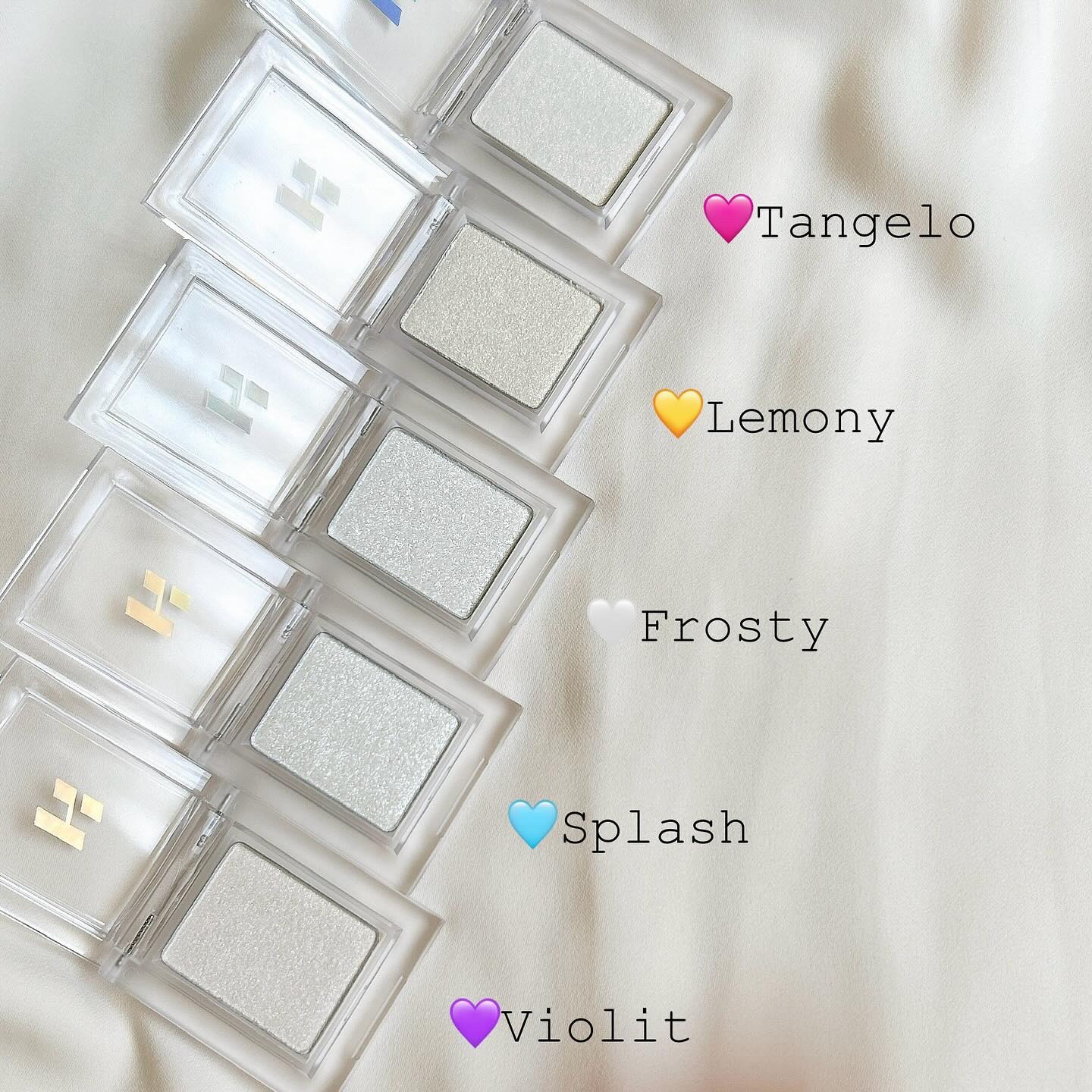 マイフェイブ　ピースアイフローズン/HOLIKA HOLIKA/単色アイシャドウを使ったクチコミ（2枚目）