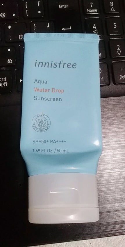 アクア ウォータードロップ サンスクリーン/innisfree/日焼け止め・UVケアを使ったクチコミ(1枚目)