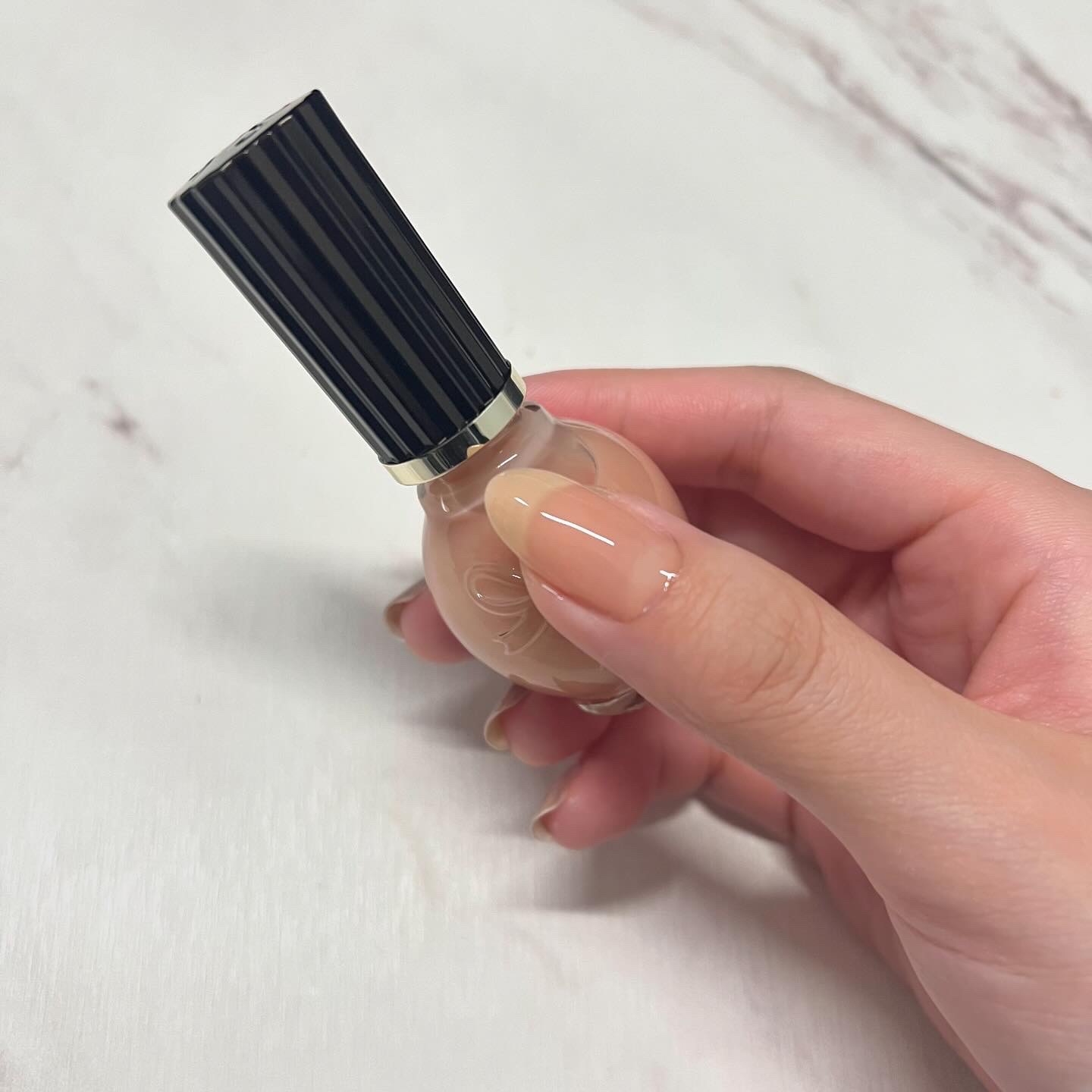 シュガードール オールインワンネイルR 51 シアーベージュ/シュガードール/オールインワンネイルを使ったクチコミ（3枚目）