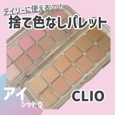 プロ アイ パレット エアー/CLIO/パウダーアイシャドウを使ったクチコミ（1枚目）