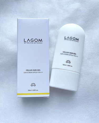 サンジェル SPF50+／PA+++/LAGOM /日焼け止め・UVケアを使ったクチコミ（1枚目）