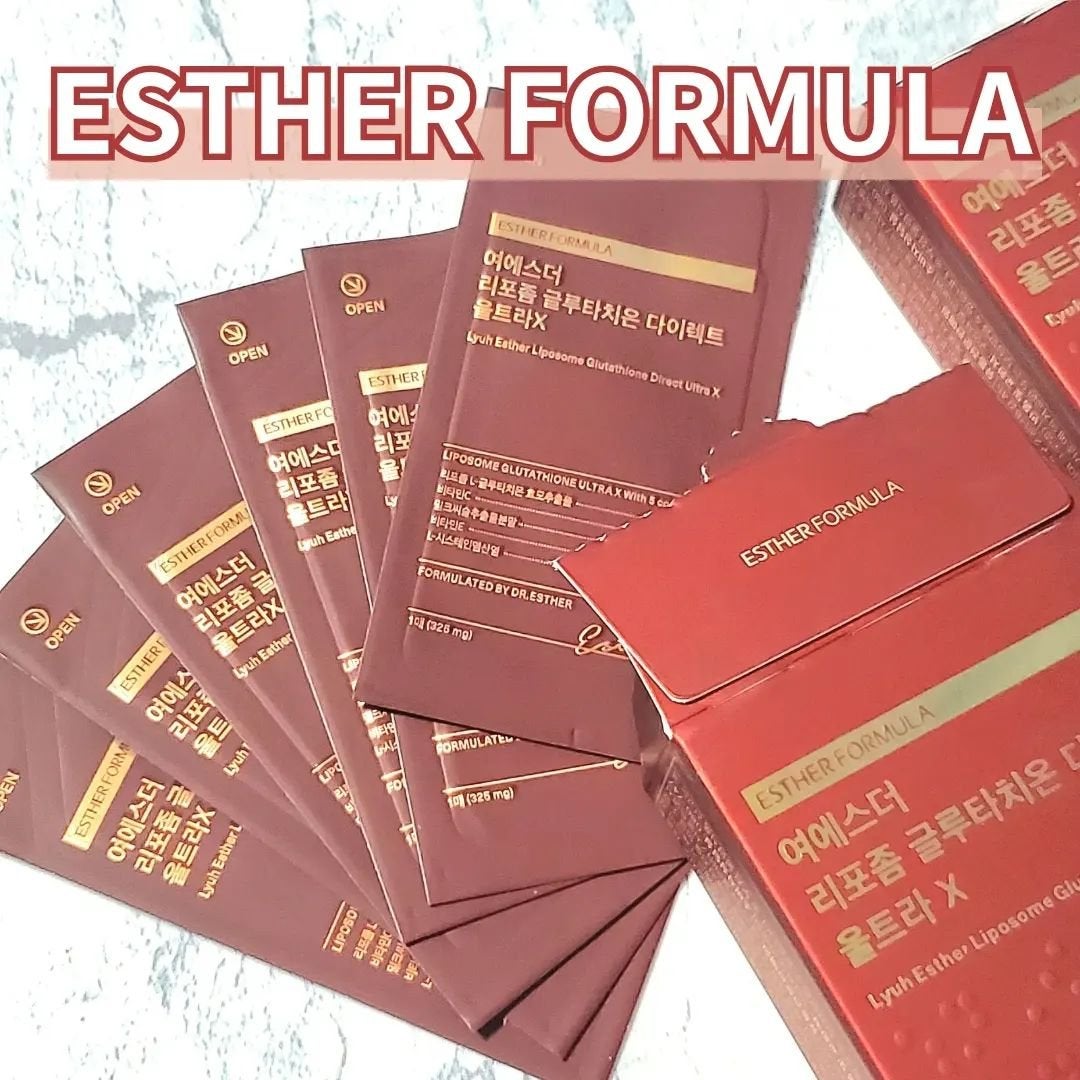 ヨエスターGLTダイレクトウルトラX/ESTHER FORMULA/美容サプリメントを使ったクチコミ(1枚目)