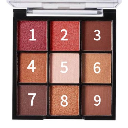 UR GLAM BLOOMING EYE COLOR PALETTE/U R GLAM/アイシャドウパレットを使ったクチコミ(2枚目)