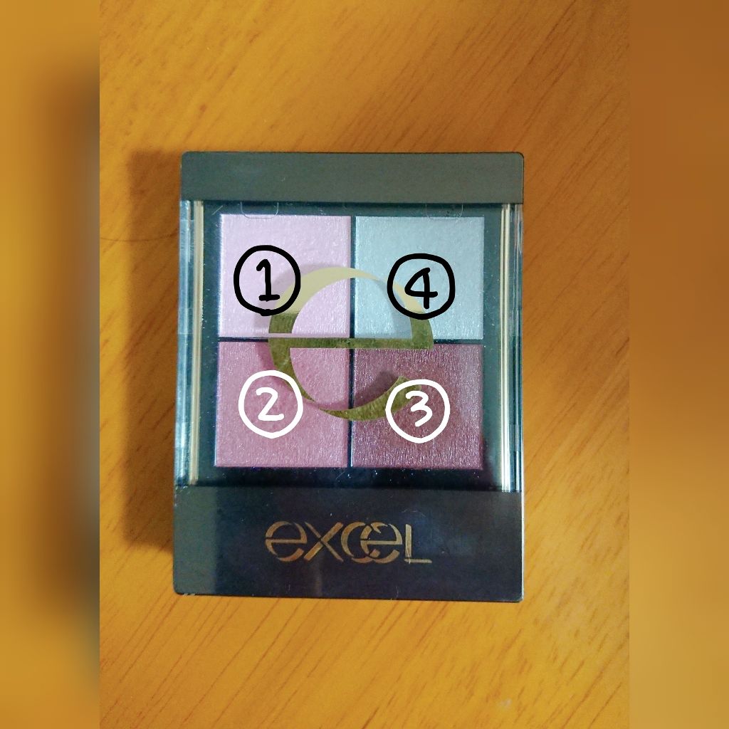 リアルクローズシャドウ/excel/アイシャドウパレットを使ったクチコミ(1枚目)