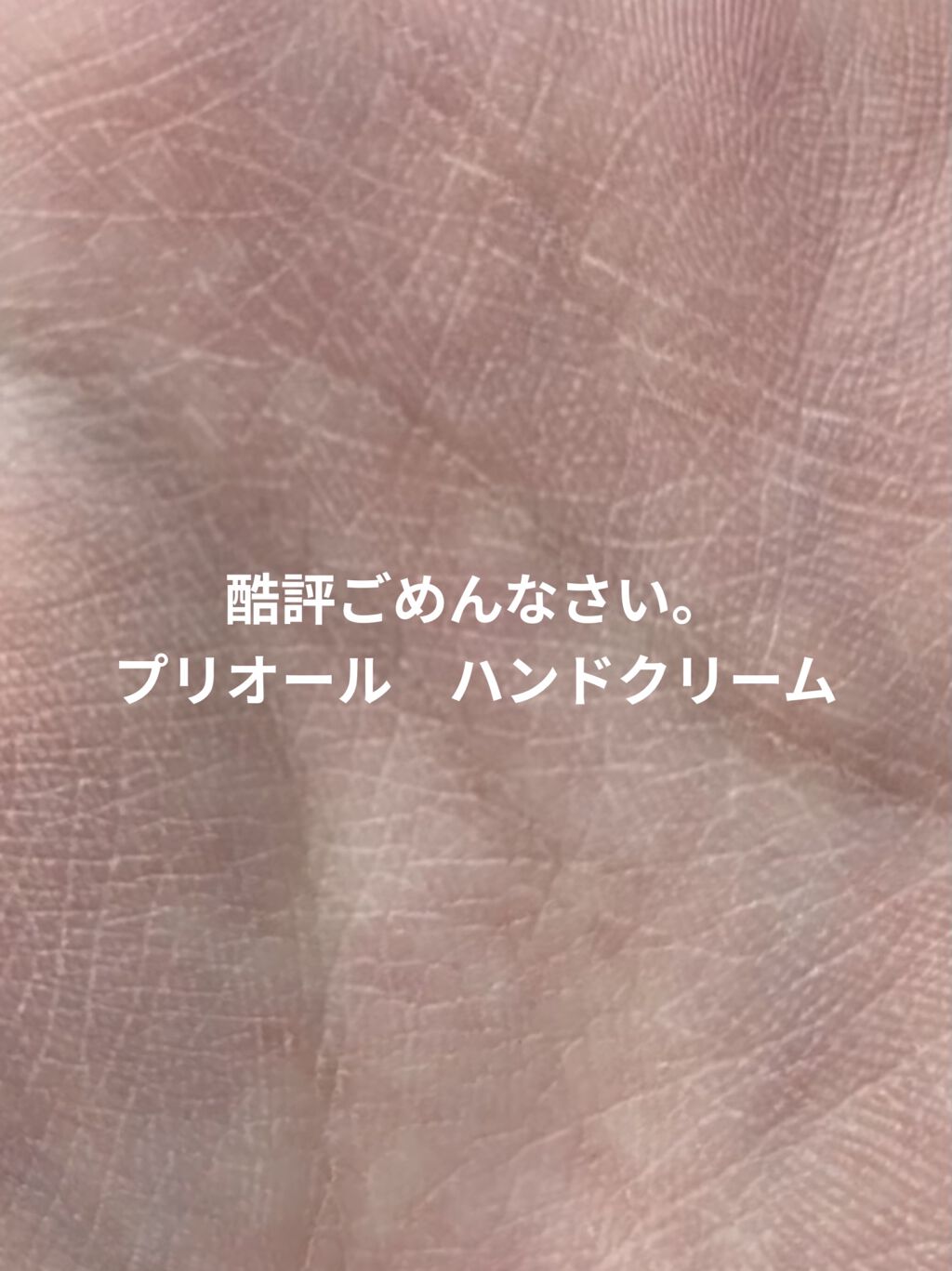 おしろい美肌 ハンドクリーム/プリオール/ハンドクリームを使ったクチコミ（1枚目）