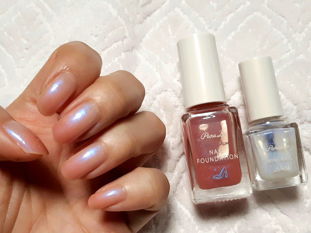 ネイルファンデーション/パラドゥ/マニキュアを使ったクチコミ（1枚目）