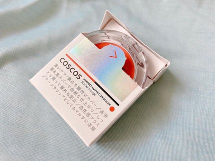 パーフェクトマットコンシーラー スカーレットオレンジ/COSCOS/クリームコンシーラーを使ったクチコミ(2枚目)