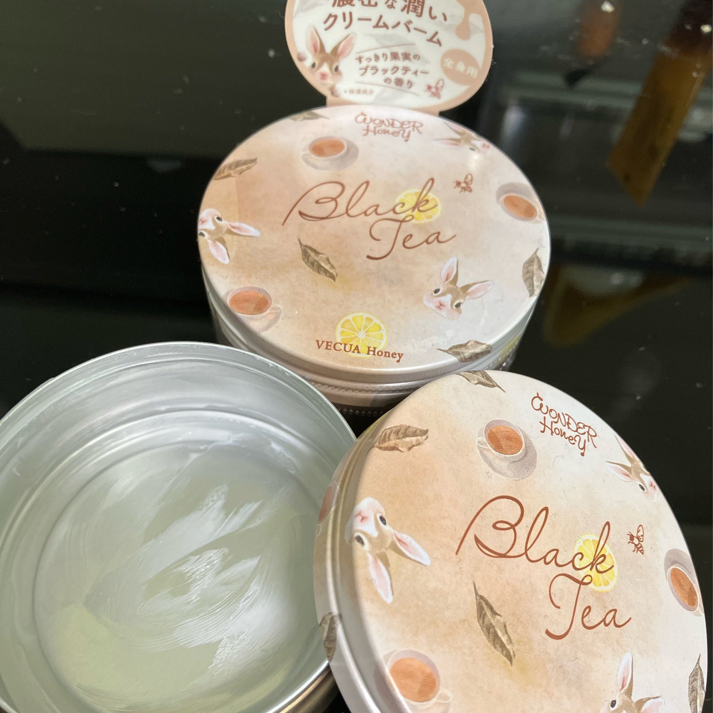 ワンダーハニー 濃蜜マルシェのクリームバーム/VECUA Honey/フェイスバームを使ったクチコミ(1枚目)