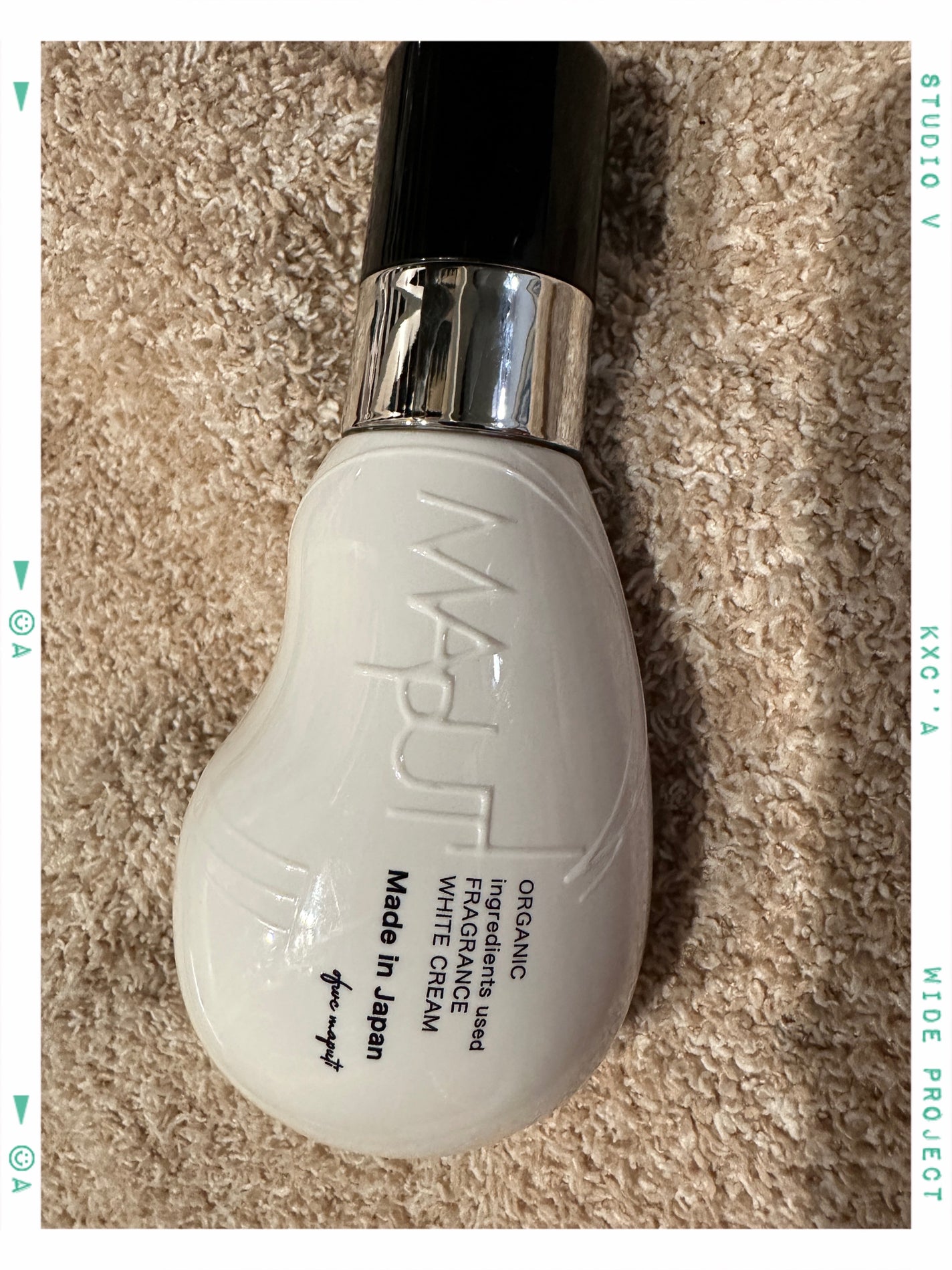 オーガニックフレグランスホワイトクリーム/MAPUTI/デリケートゾーンケアを使ったクチコミ(1枚目)