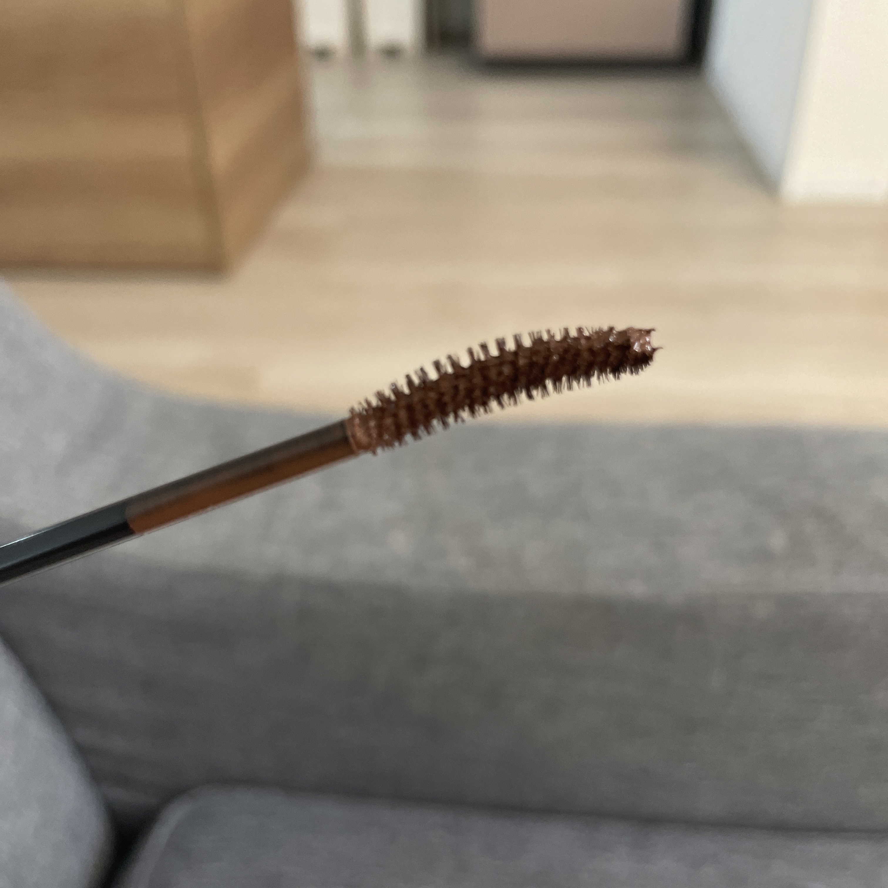 ミネラルロングラッシュマスカラ チョコレートブラウン/エトヴォス/マスカラを使ったクチコミ（2枚目）