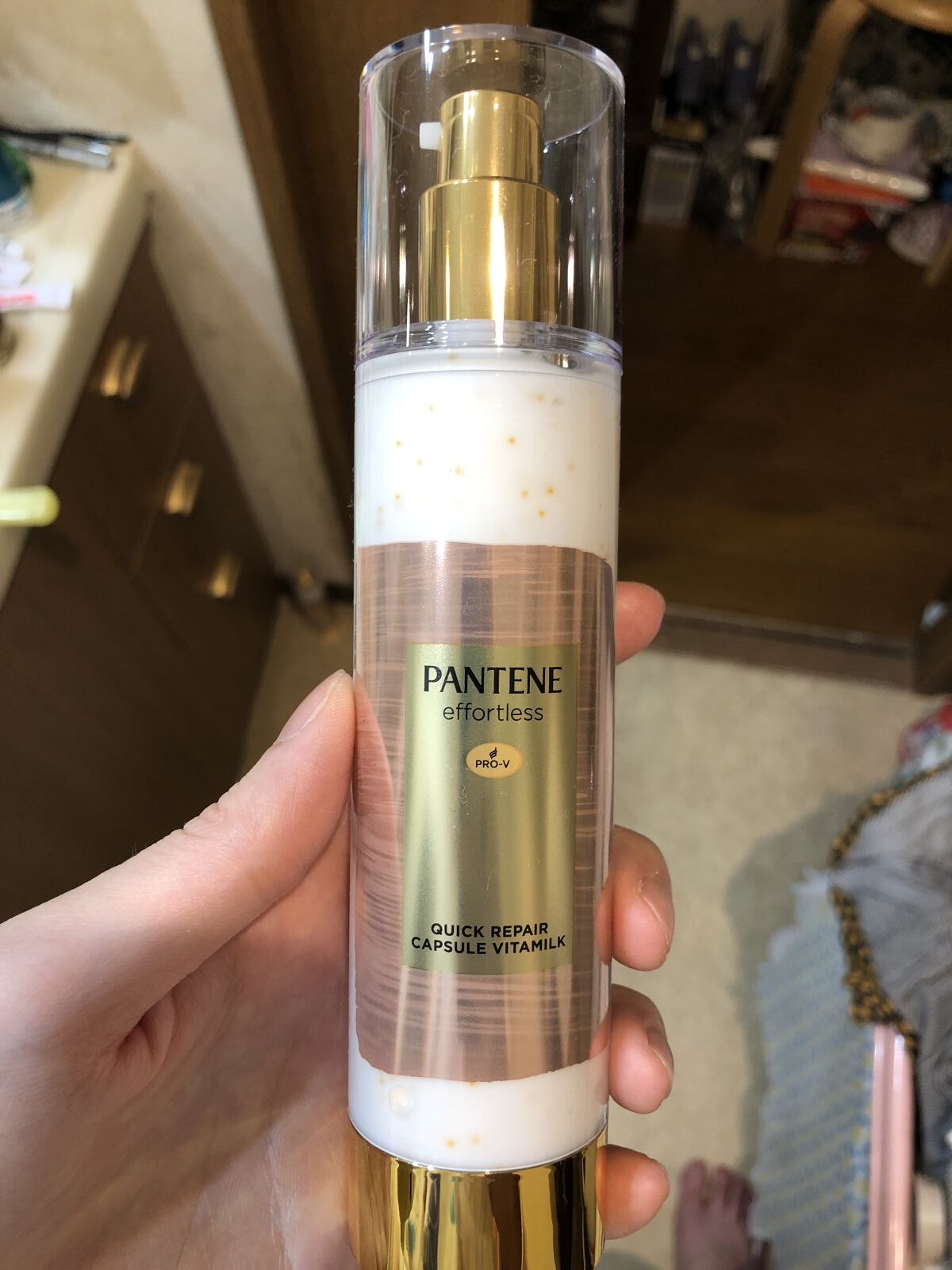 パンテーン エフォートレス UVカット ヘアオイル/パンテーン/ヘアオイルを使ったクチコミ（2枚目）