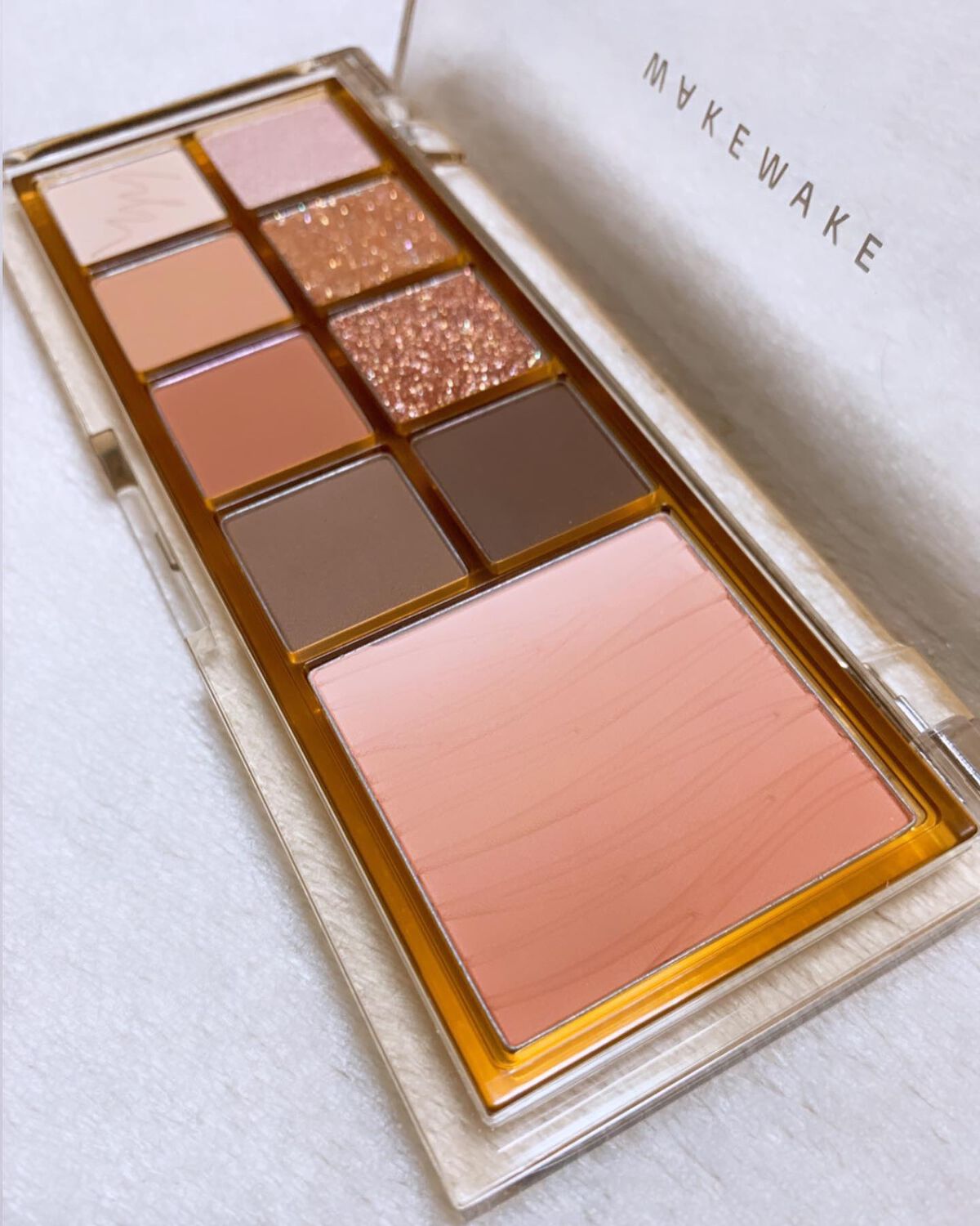 ミックスブラーリングアイパレット/wakemake/マルチパレットを使ったクチコミ(3枚目)