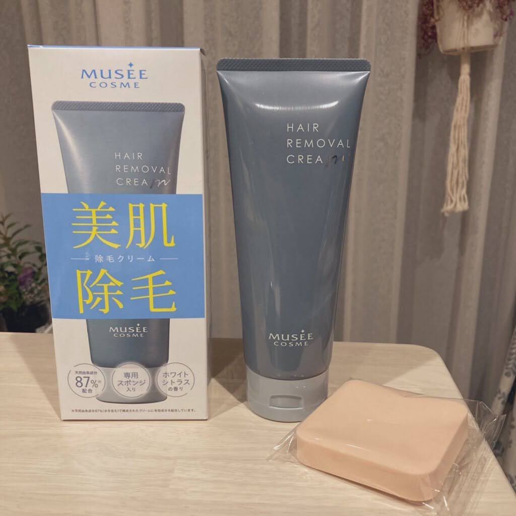 ミュゼコスメ メンズ 薬用ヘアリムーバルクリーム ホワイトシトラスの香り/ミュゼコスメ/除毛クリームを使ったクチコミ(1枚目)