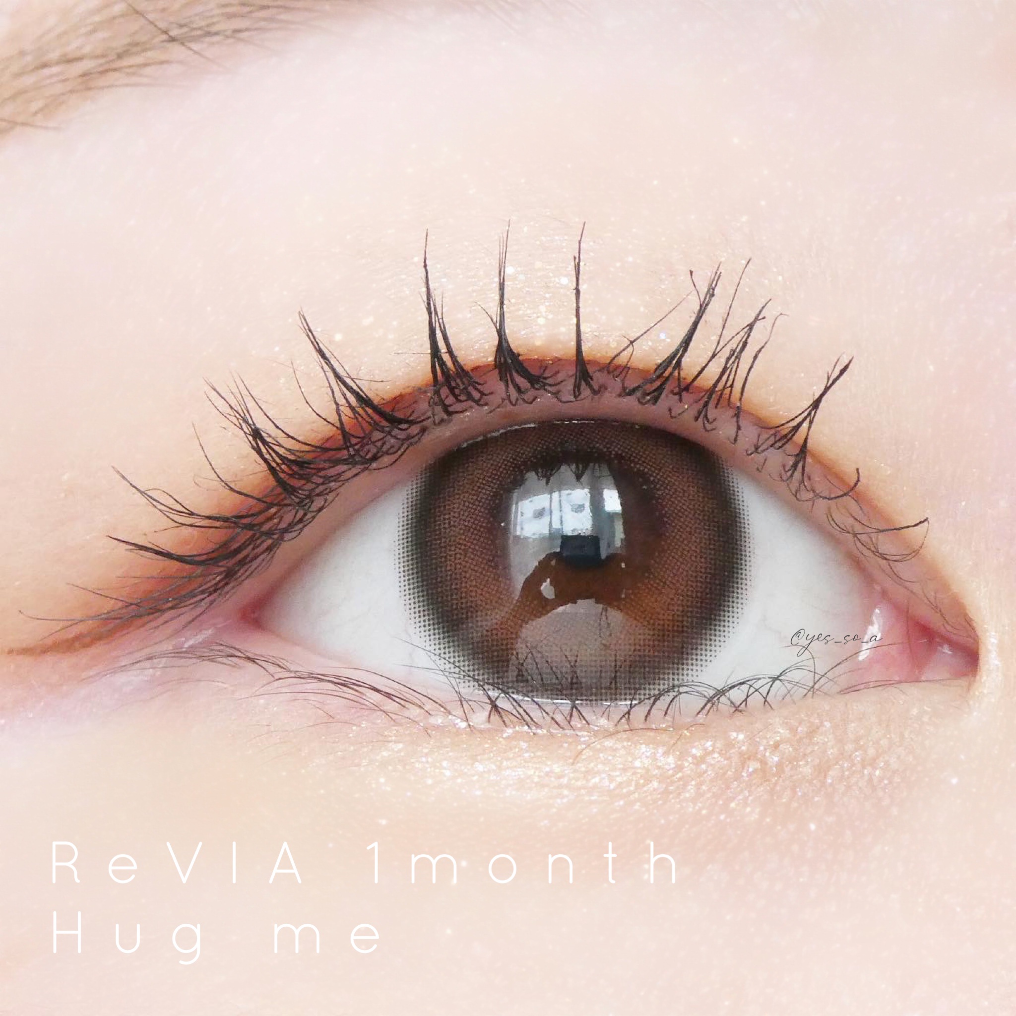 ReVIA 1month/ReVIA/１ヶ月（１MONTH）カラコンを使ったクチコミ（1枚目）