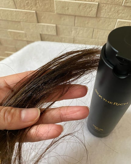 ザ・リッチ ヘアオイルMNM/SILK THE RICH/ヘアオイルを使ったクチコミ(3枚目)