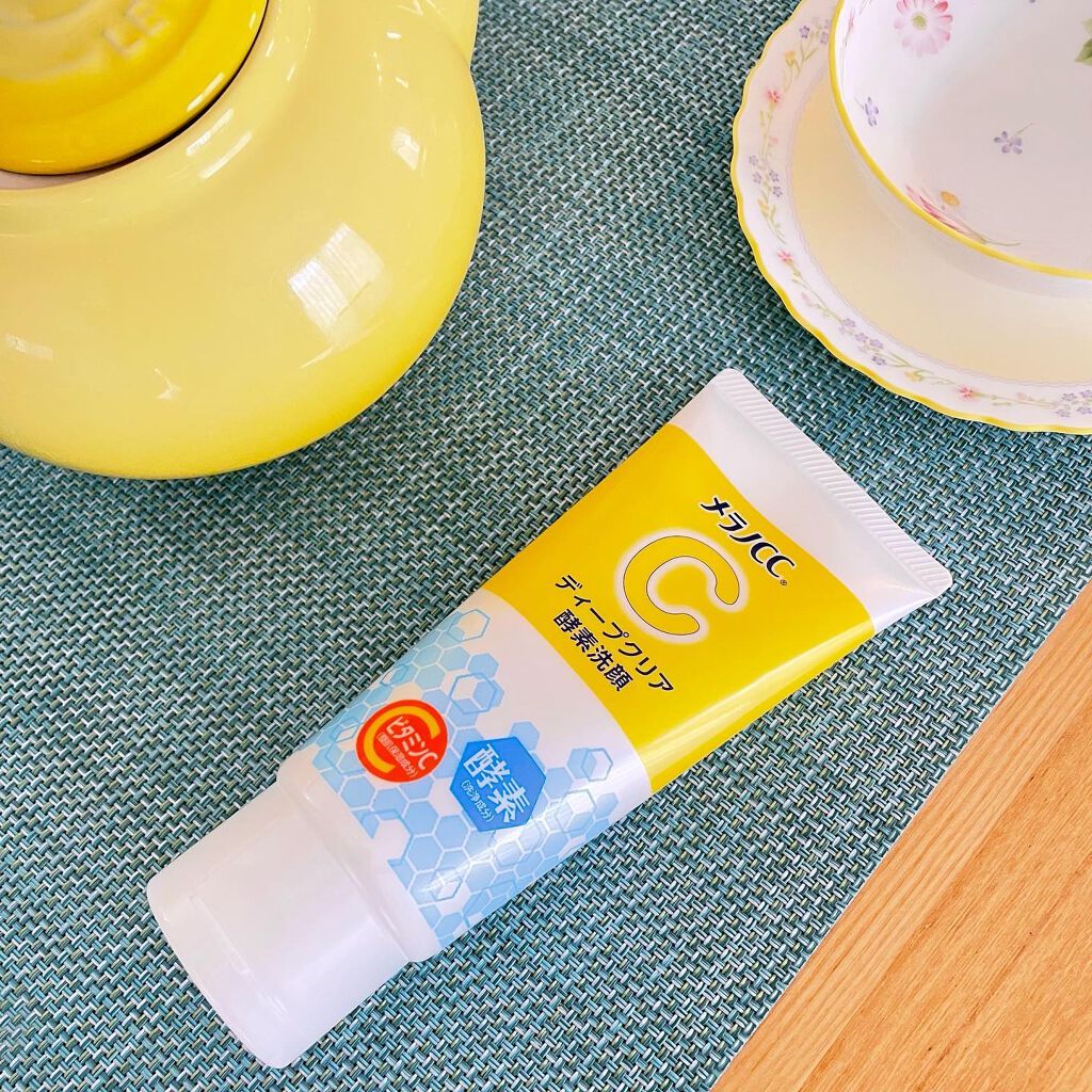 ディープクリア酵素洗顔	/メラノCC/洗顔フォームを使ったクチコミ(1枚目)