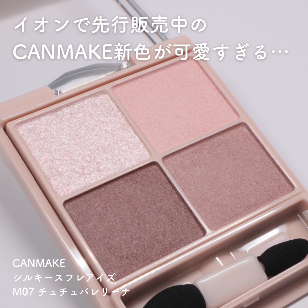 シルキースフレアイズ（マットタイプ）/キャンメイク/アイシャドウパレットを使ったクチコミ（2枚目）