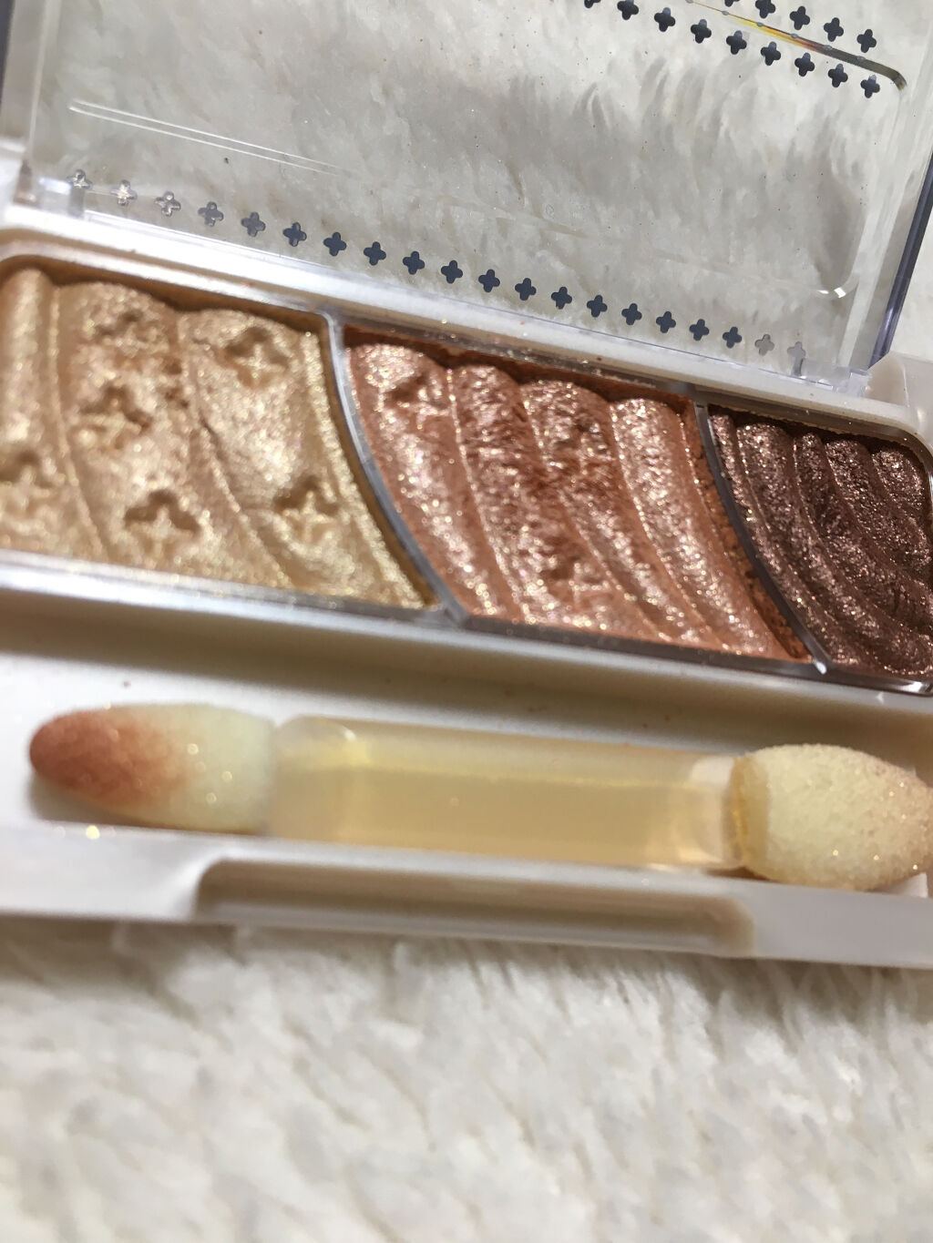 トーンアップアイシャドウ/CEZANNE/アイシャドウパレットを使ったクチコミ（2枚目）