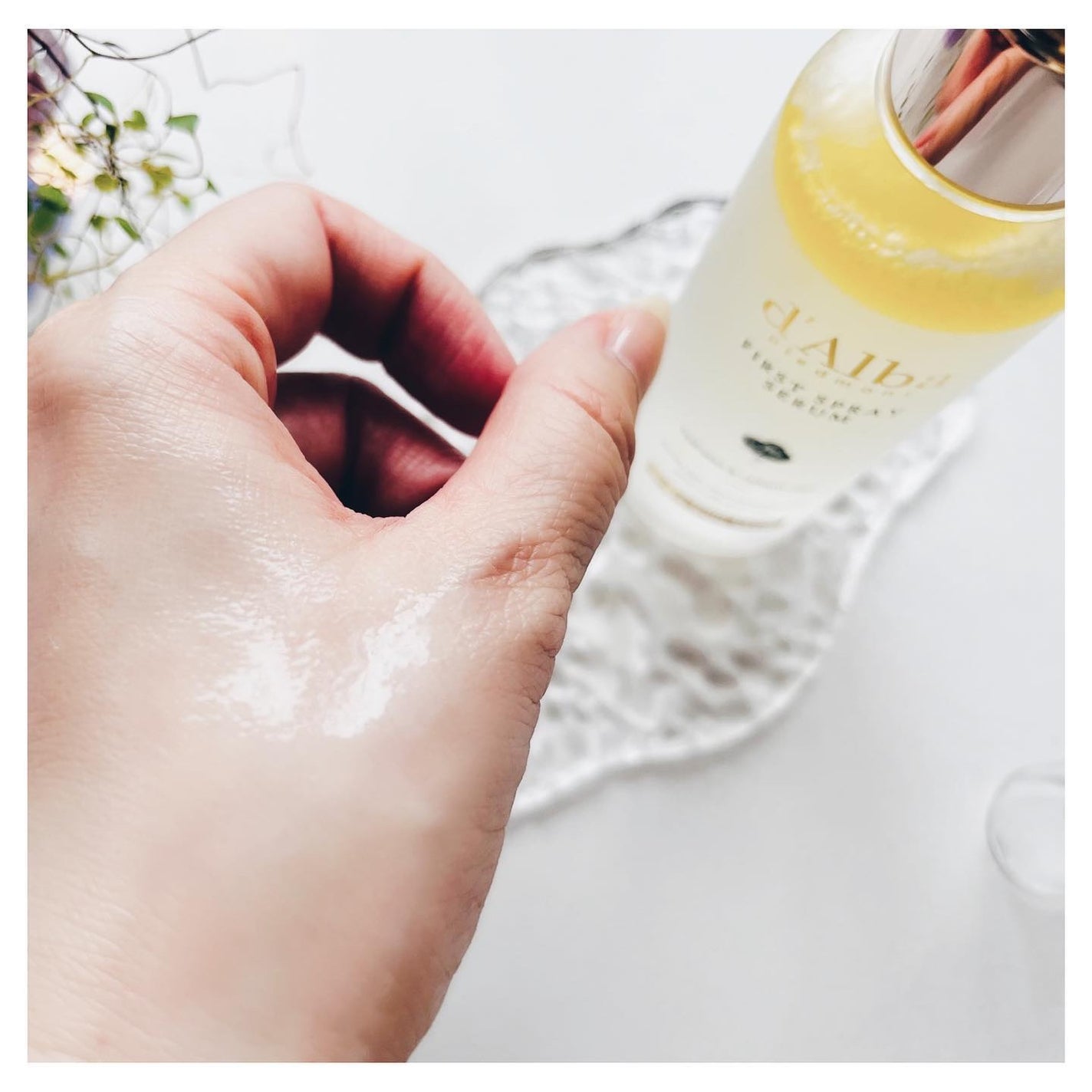 ダルバ ホワイトトリュフファーストスプレーセラム/ダルバ/ミスト状化粧水を使ったクチコミ(3枚目)