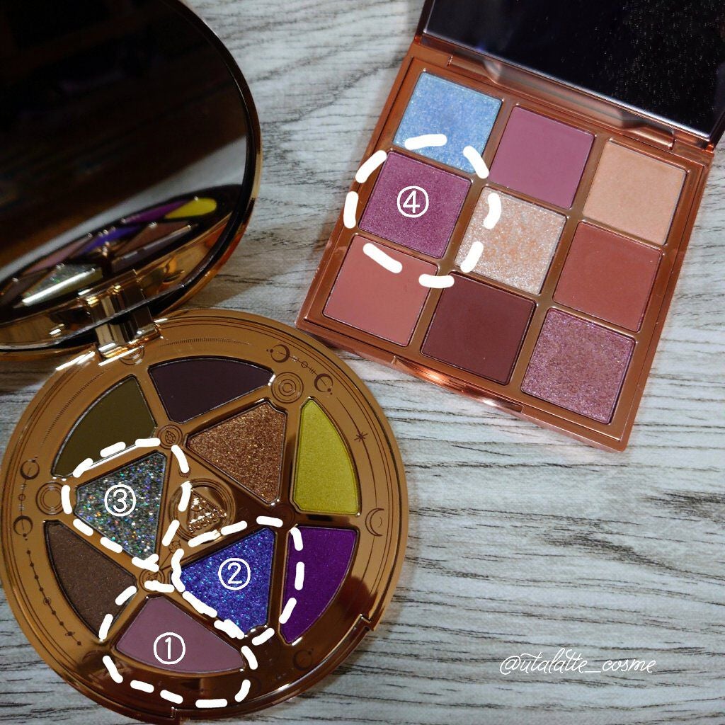 VenusMarble 9色アイシャドウパレット/Venus Marble/アイシャドウパレットを使ったクチコミ(2枚目)