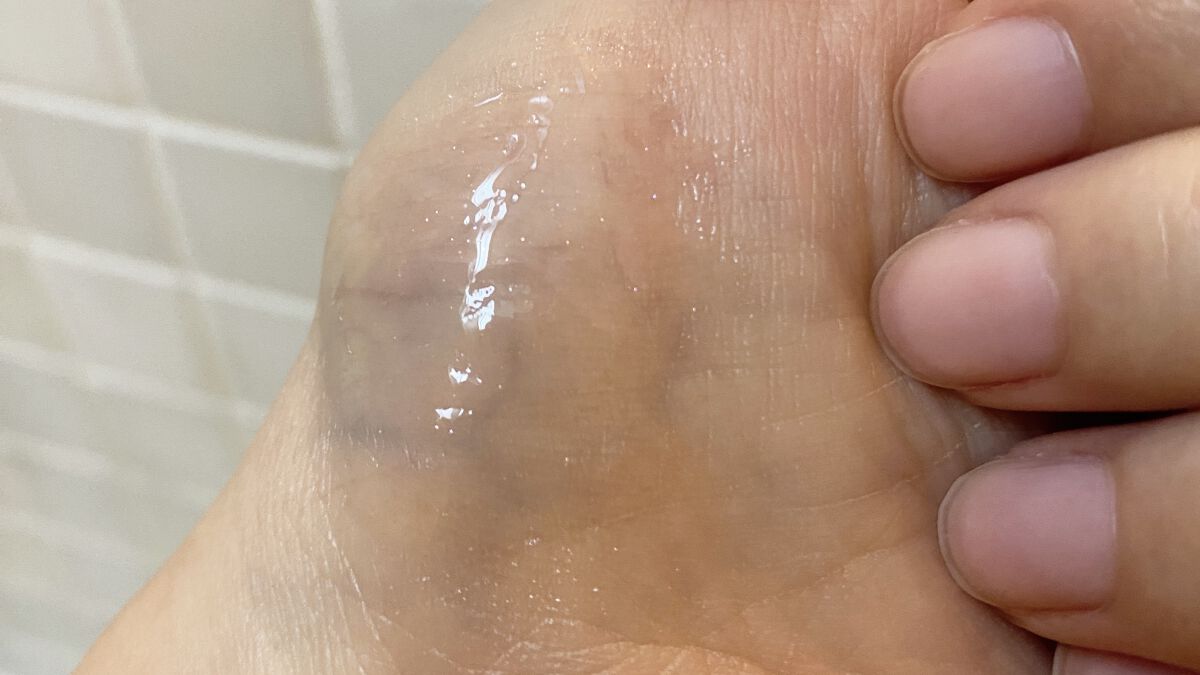 グラスティングウォーターグロス/rom&nd/リップグロスを使ったクチコミ（2枚目）